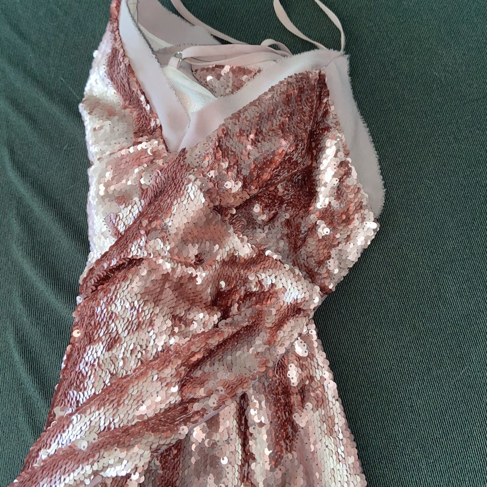 NBD Pink Sequin Mini Dress - Picture 7 of 9